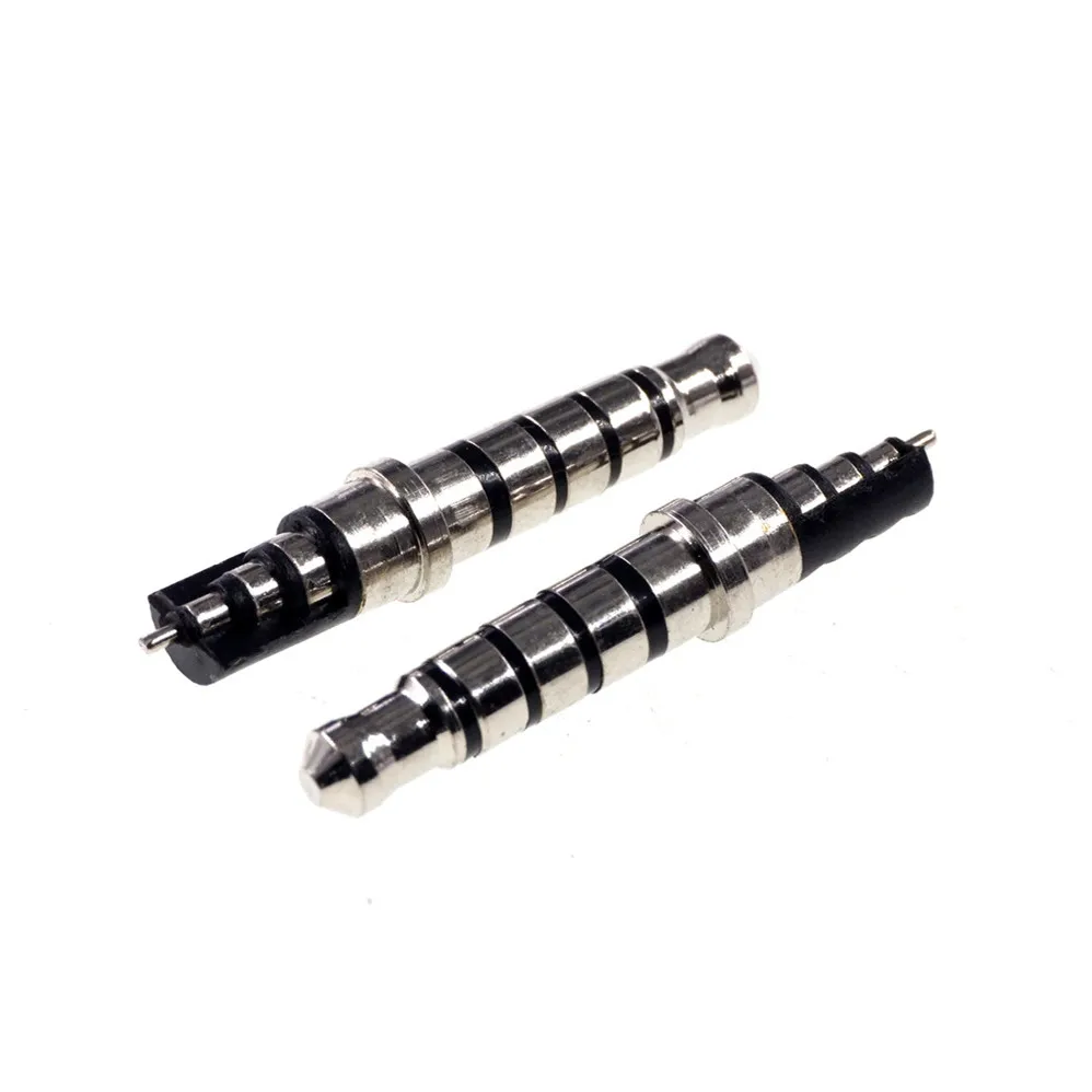 5 PCS TRRRS 3.5 mm Stereo Plug 5 Poles Ni plated for injection wire solder cable mount male connector for phone jack