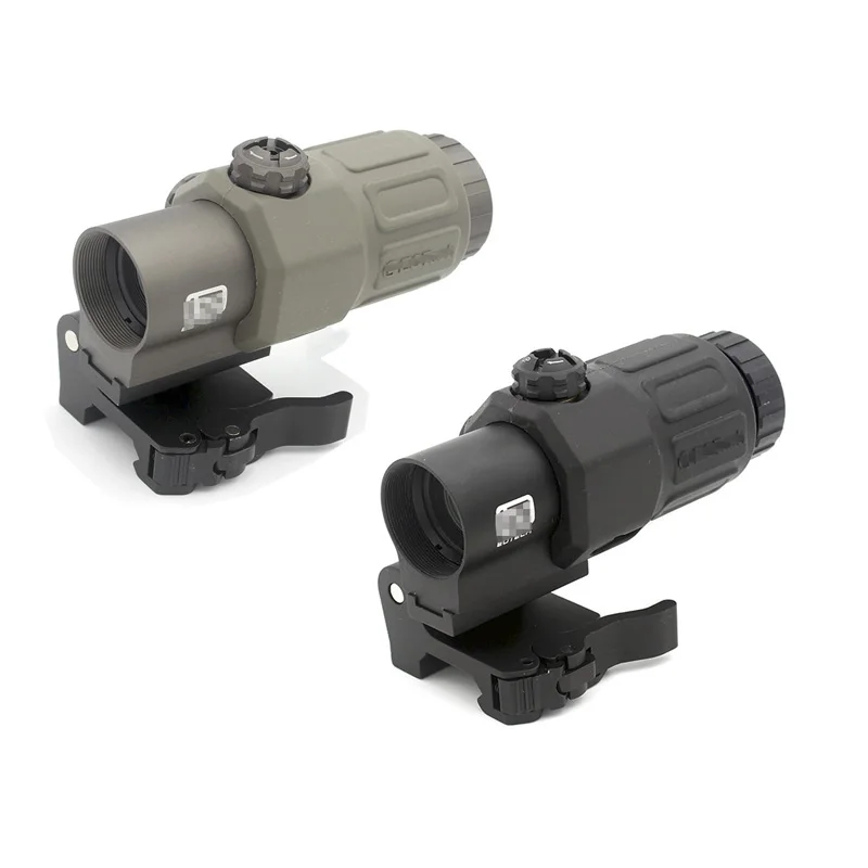 

EvolutionGear High quality G33 3x Magnifier Airsoft Hunting Holographic Scope STS Quick Detachable / QD Mount