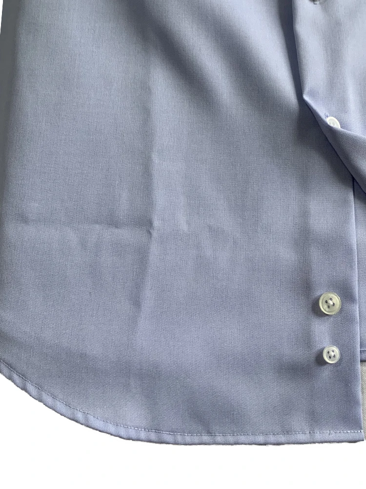Camisa de vestir de lujo de dos capas de los años 80, camisas personalizadas de alta calidad, 100% algodón, camisas de negocios resistentes a las