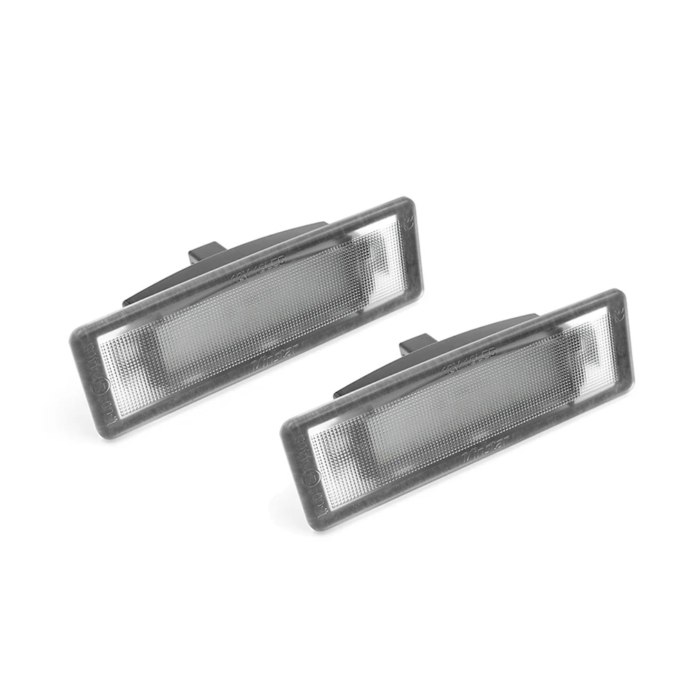 2Pcs For Kia Optima Cadenza Sportage K2 K3 K5 High Brightness White LED License Plate Light Number Plate Lamp