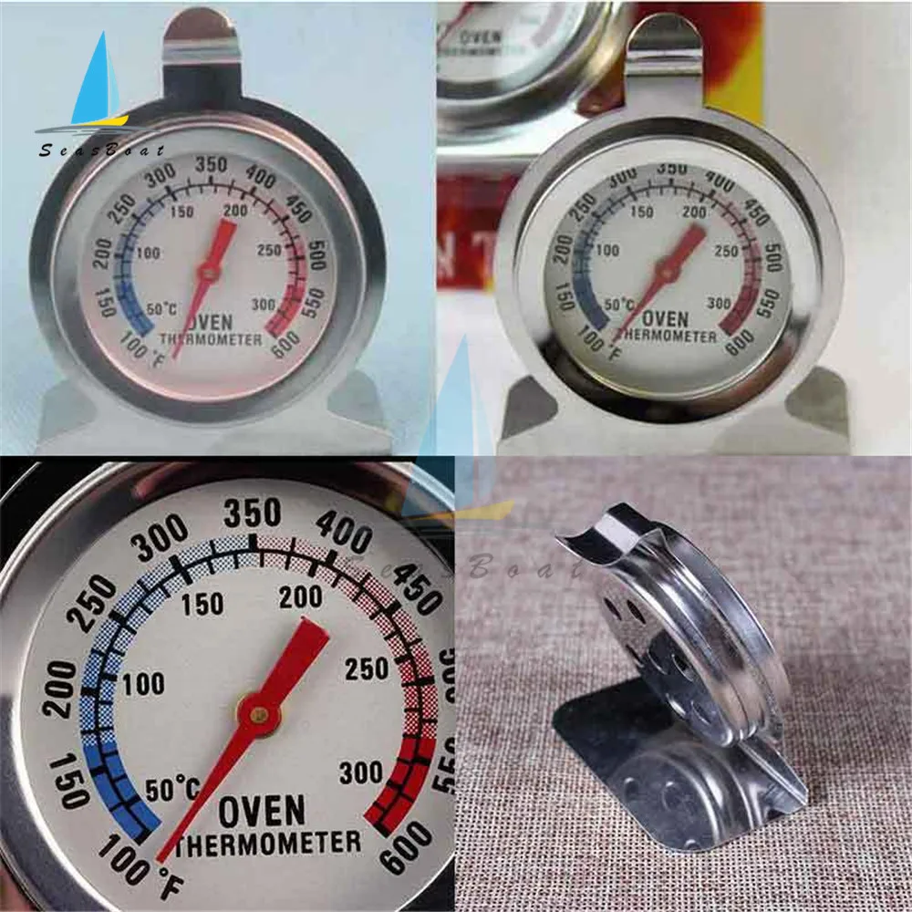 High Temperature Resistant Oven Thermometers Household Stainless Steel Thermometer BBQ Thermometer Kitchen Baking Tools