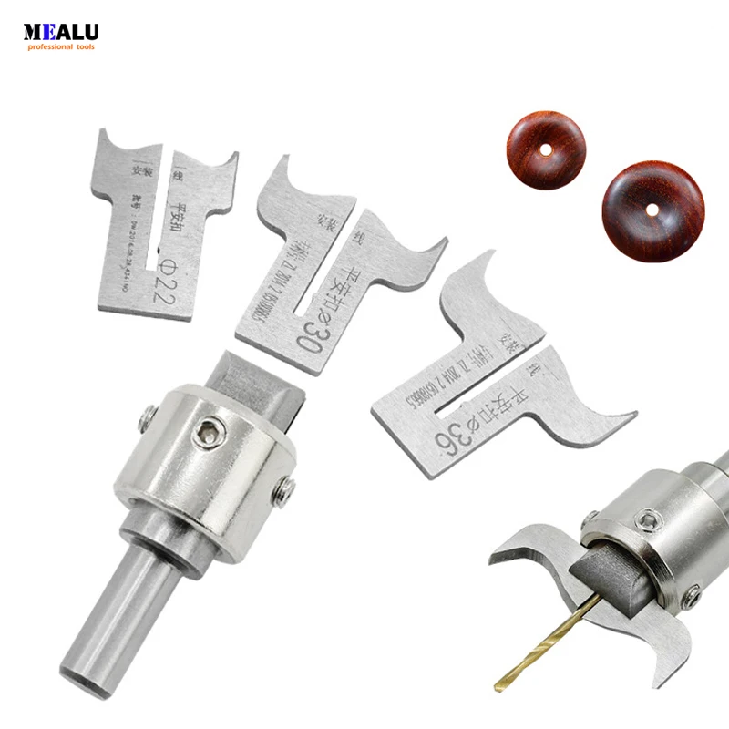 Imagem -03 - Conjunto 20 Mm60 mm Fivela Sorte Buddha Contas Bola Faca Moagem Router Cortador Bit Carpintaria Ferramentas Grânulos de Madeira Broca para Cnc 11 Peças