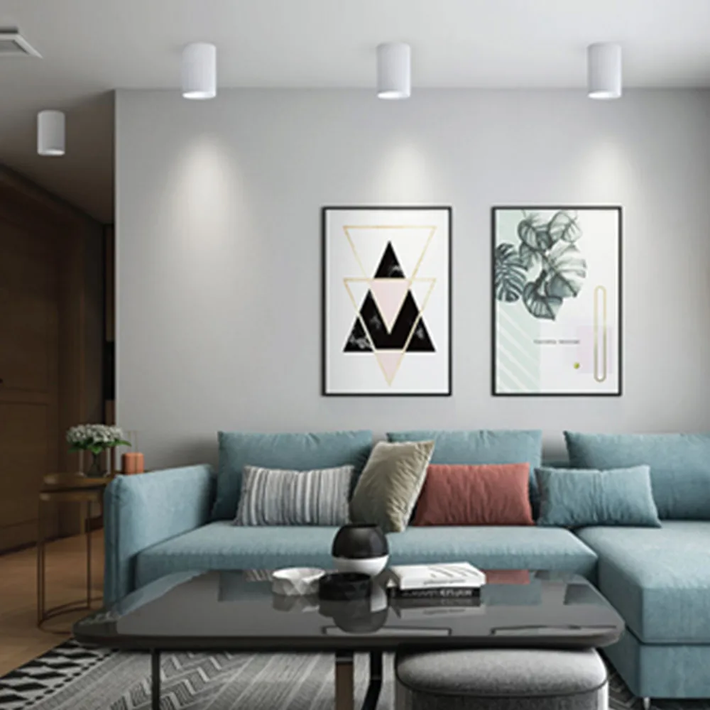 Scheinwerfer Oberfläche Montiert Led Röhre Decke Scheinwerfer Aluminium Led Spot Dekoration Leuchte Decke Für Küche Büro