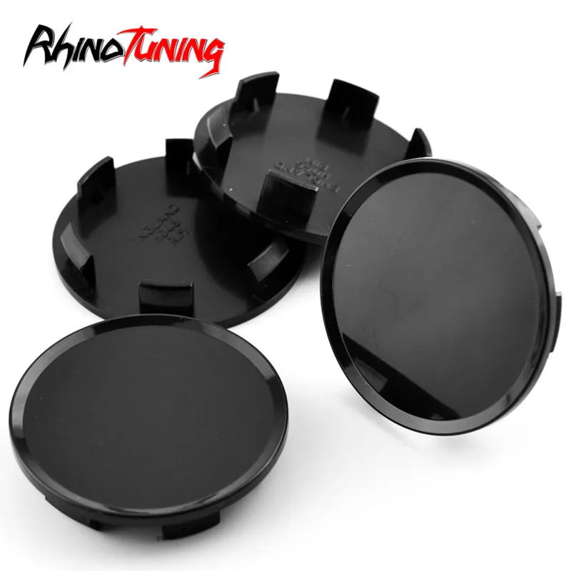 RhinoTuning OD 51mm/2 pulgadas ID 45mm/1,77 pulgadas 4 Uds bujes de tapa central de rueda de coche para 350Z 370Z para Golf para A3 para Sportage