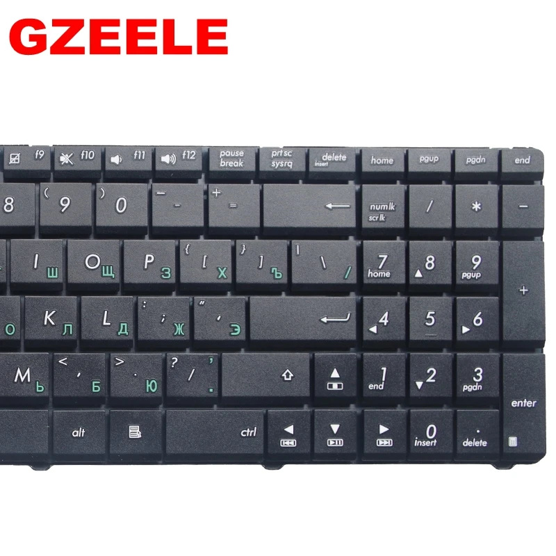 Teclado ruso para ordenador portátil, accesorio para ASUS X54C, K54C, K54L, K54LY, X54, X54L, X54LY, K55D, K55N, K55DE, K55DR, RU