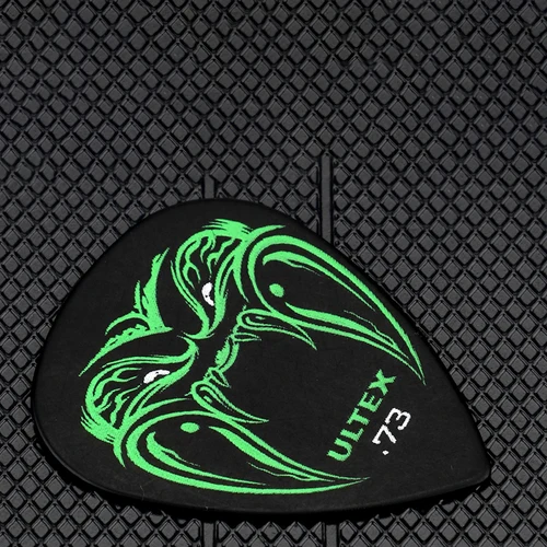 Imagen 2 del producto Elija Dunlop. PH112R Hetfield colmillos Púas de guitarra acústica/eléctrica de material ULTEX. Hay especificaciones de 0,73/0,94/1,14 mm.