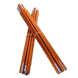 (2pcs/pair) Xbees Camping Aluminum Alloy Tent Pole 3.6m 4m Outdoor Camping Essential Tent Accessories