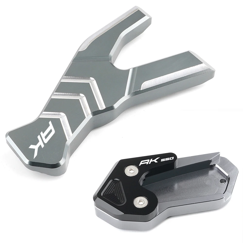 Motorcycle Side Stand Pad Enlarger & Kickstand Side Auxiliary For KYMCO AK550 AK 550 ak550 2017-2020 Modified Motorcycle parts