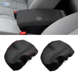 For VW Passat B6 2005 2006 2007 2008 2009 Microfiber Leather Interior Center Console Lid Armrest Pad Cover Trim
