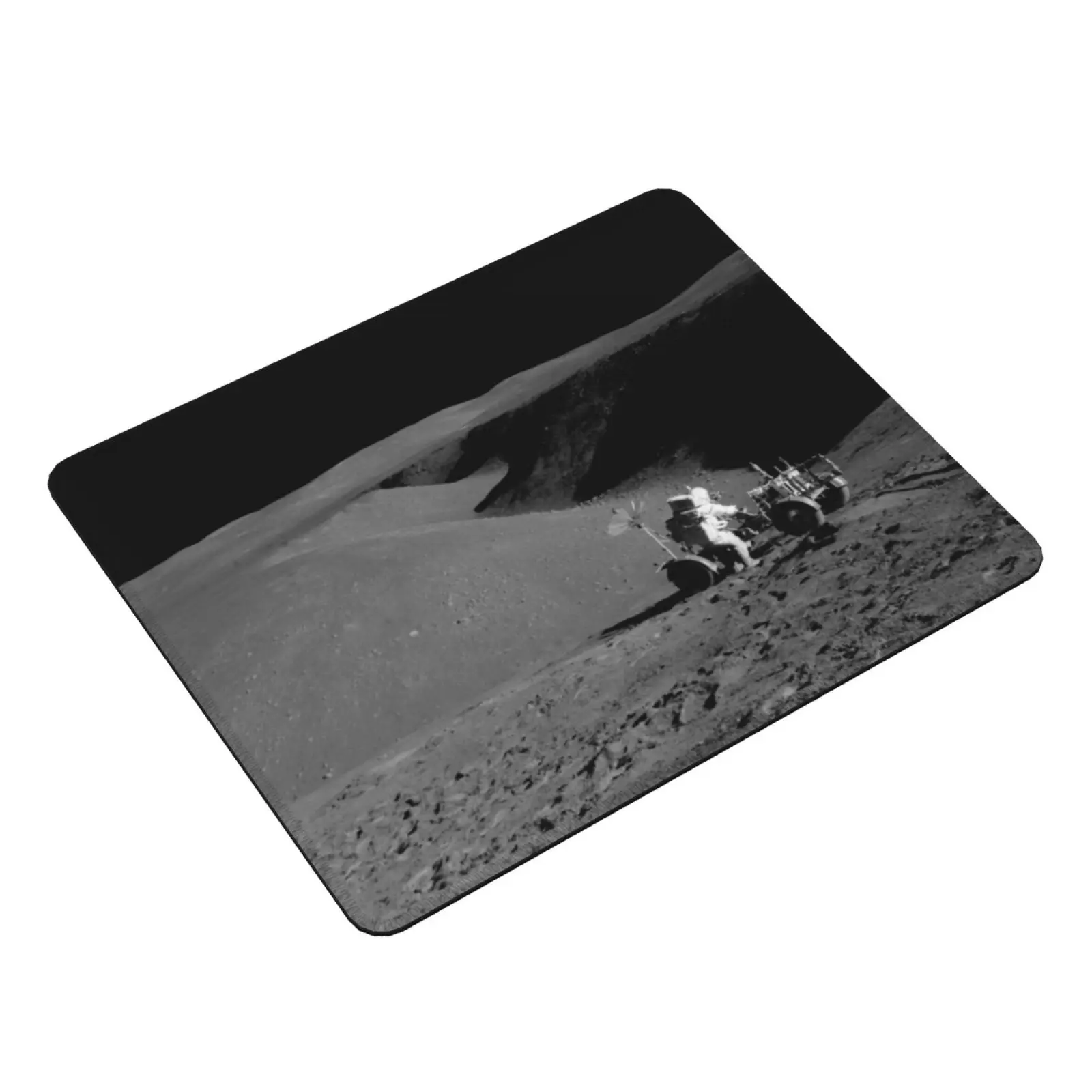 Apollo 15-6 Mouse Pad DIY Print Apollo Moon Moon Surface Space Nebula Spacex Science Physics Neil