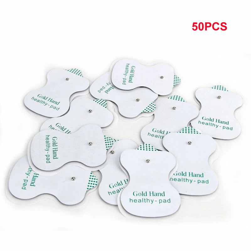 

50PCS Snap Electrode Pads For Electric Tens Acupuncture Digital Therapy Machine for Slimming Body Massager Replacement