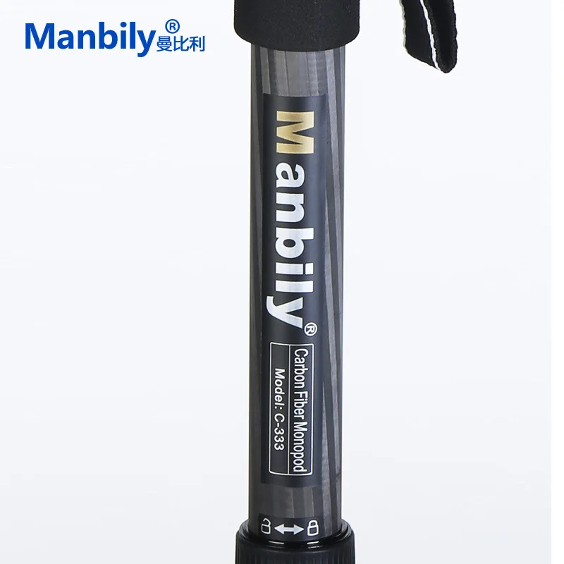 Monopod z włókna węglowego przenośny Standard dla podróżujących Gitzo Manfrotto Benro Sirui DSLR Monopod dla kamera wideo Youtube — zdjęcie 5