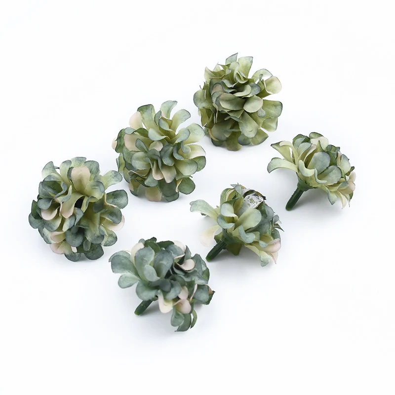 20 Stück Dekorative Blumen Hochzeit Heimdekoration Zubehör Weihnachtskranz Günstige Seiden-Pfingstrosen-Staubgefäße Künstliche Blumen – Detail 13
