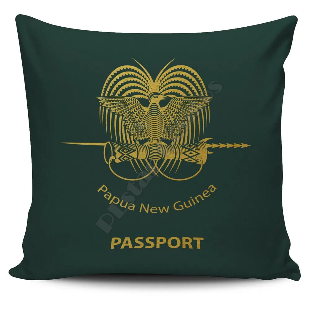 Solomon Islands Pillow Cover Passport Version Pillowcases Throw Pillow Cover Home Decoration