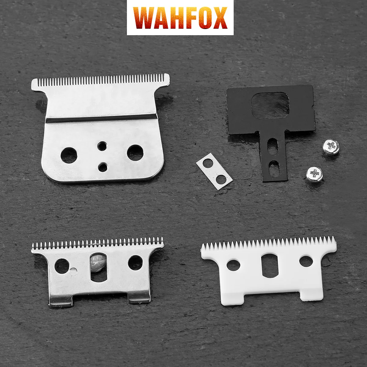WAHFOX Lưỡi Dao Thay Thế Bộ 32 Răng Tóc Chuyên Nghiệp Cho Andis GTO, Đi, SL,SLS LS,LS2 T-Outliner Bấm
