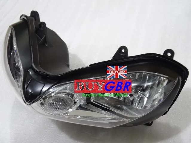 For Kawasaki ZX-10R 04-05 ZX10R 2004 2005 Headlight Lamp Assembly Smoke Clear ZX-10R 2004 2005