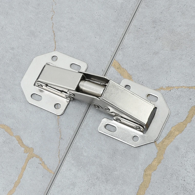 90Degree3-4Inch Not Drilling Hole Cabinet Hinge Cabinet door soft closing hinge Hydraulic buffer hinge Furniture hardware
