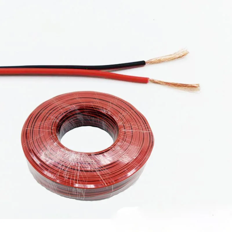 

10 meters 2 pin Red Black Copper 16AWG cable PVC insulated wire 16 awg LED DIY Connect extend Electric wire cable