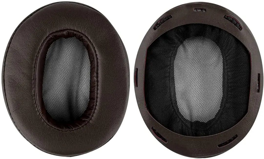 Almohadillas de repuesto de cuero para auriculares Sony MDR-1A, almohadillas de repuesto para auriculares, piezas de reparación de almohadillas para los oídos, MDR-1ADAC