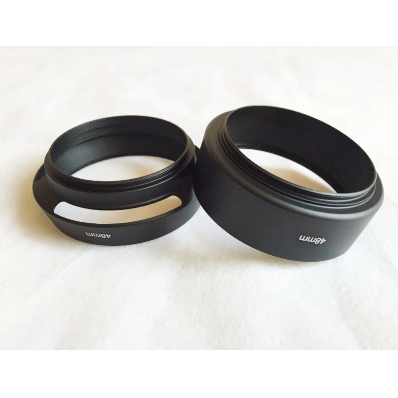 New 48mm Lens Hood + 55mm Cap For Canon Canonet QL17 GIII Free Shipping