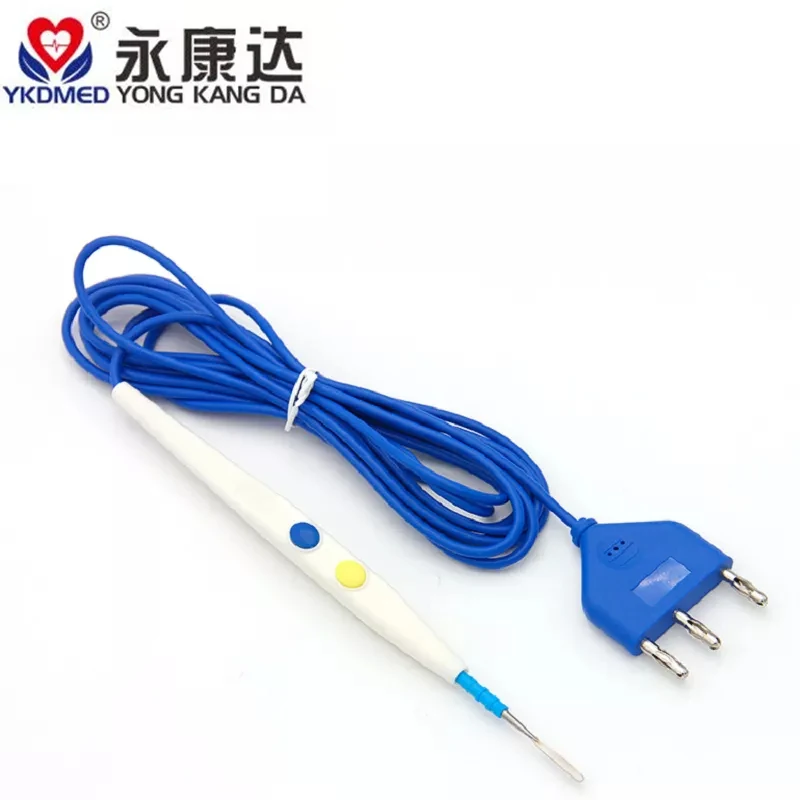 Disposable Surgery ESU Pencil High Frequency Disposable Electrosurgery LEEP Unipolar Electric Knife Pen Electrosurgical Pe