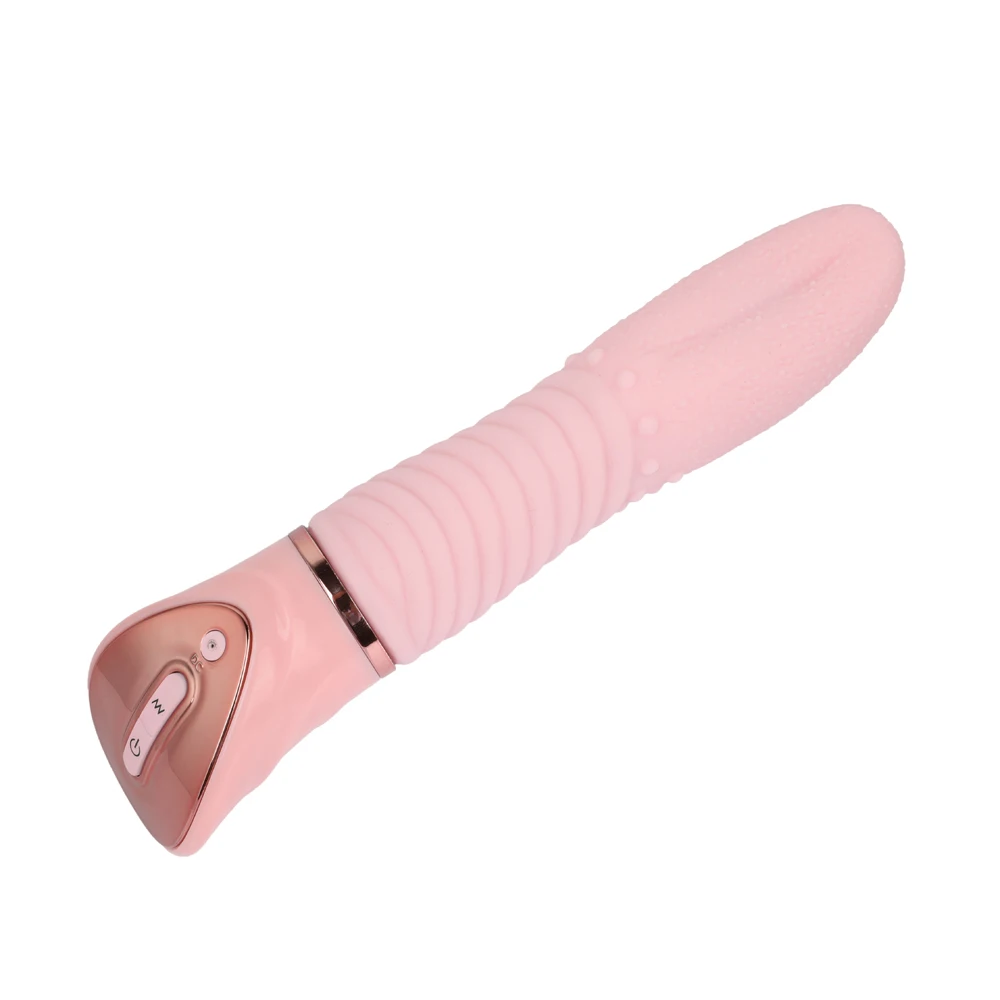 

G-Spot 10 Vibration Modes Soft Vibrate Tongue USB Rechargeable Adult Sex Toys for Couples and Women