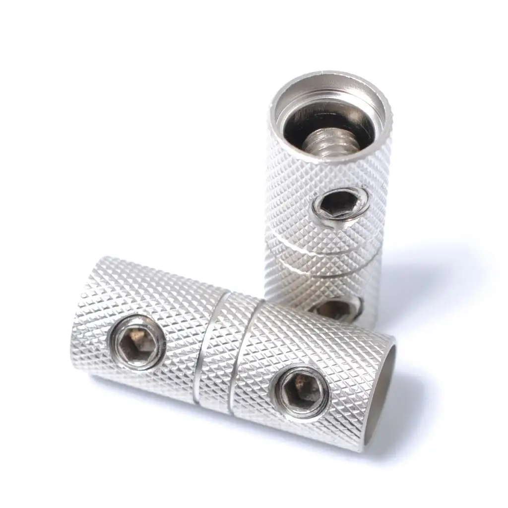 2pcs 4GA Connector for Extending or Joining Cut Wire Heavy Duty Coupler Car Audio Modified Wire Power Terminal Joiner