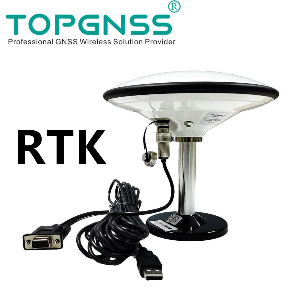 

TOPGNSS TOP168 DB9 RS232 level 3.3V-5V RTK GPS high precision centimeter level GNSS GPS GLONASS GALILEO output NMEA0183 RTCM3.3