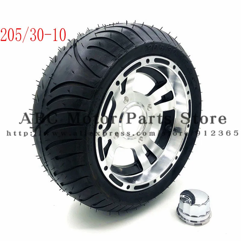 

205/30-10 Go Kart Karting Motorcycle Wheel Rim With Tubeless Tire Tyre