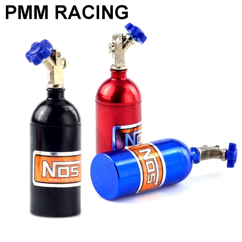 

Metal Simulated NOS Nitrogen Bottle for 1/10 RC Crawler Car TRX4 Defender Bronco RC4WD D90 D110 Axial Scx10 90046