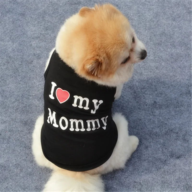 New Lovely Pet Dog Clothes for Small Dogs Cool Summer Dog Clothing Coat Soft Dog Shirt Yorkies Chihuahua Puppy Clothes for Cat