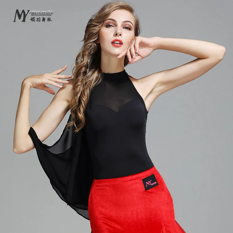 Nieuwe Latin Salsa Cha Cha Rumba Ballroom Dans Jurk Top MY779