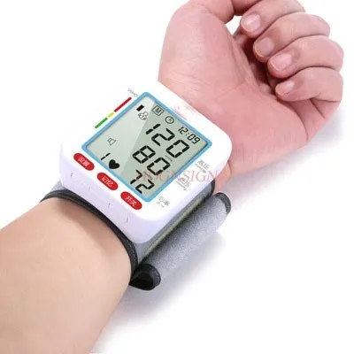 

English Wrist intelligent voice electronic measuring instrument household physical examination professional measuring instrument