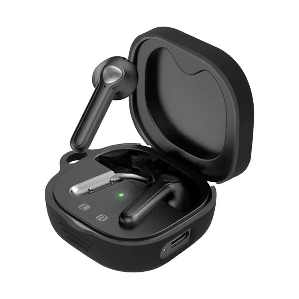 Etui ochronne na słuchawki TrueAir2 etui z funkcją ładowania akcesoria do toreb pyłoszczelne, zmywalne skórzane etui z hakiem