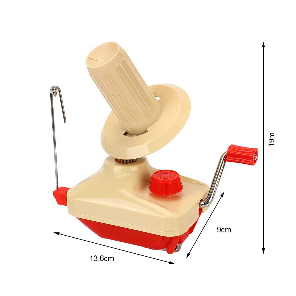 Winder Machine String Ball Portable Manual Handheld Fiber Wool Hand Operated Yarn Winder for DIY Sewing Making