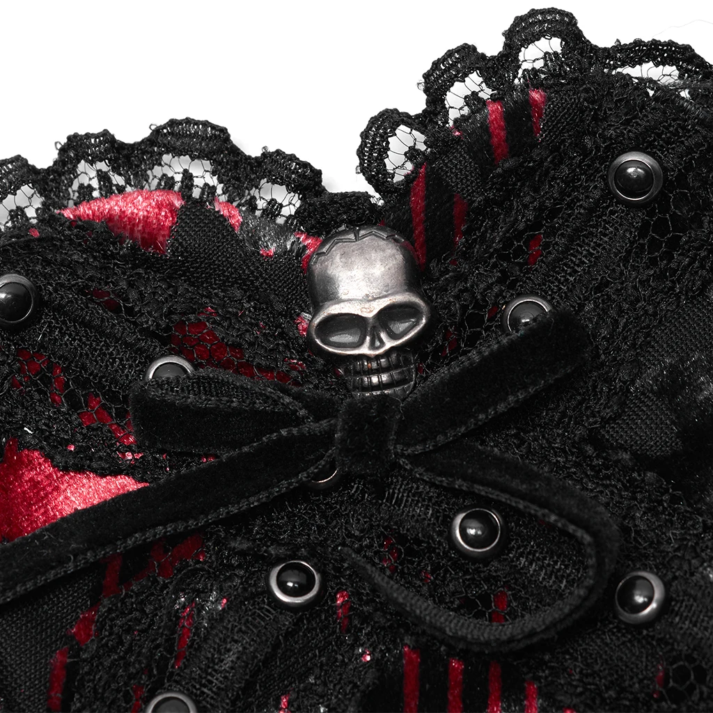 Punk Rave Gothic Lolita Heart Eye Mask WS489