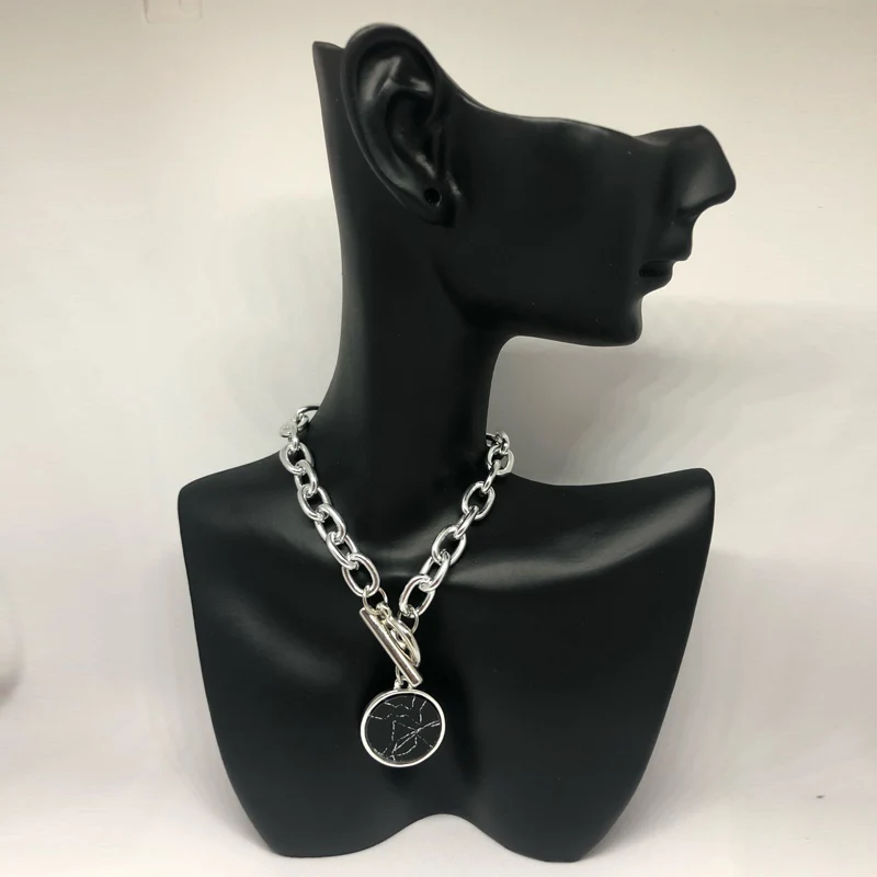 

New ResinSmall Medium Side Portrait Model Earrings Necklace Jewelry Display Stand Necklace Display Propsearring Display Stands