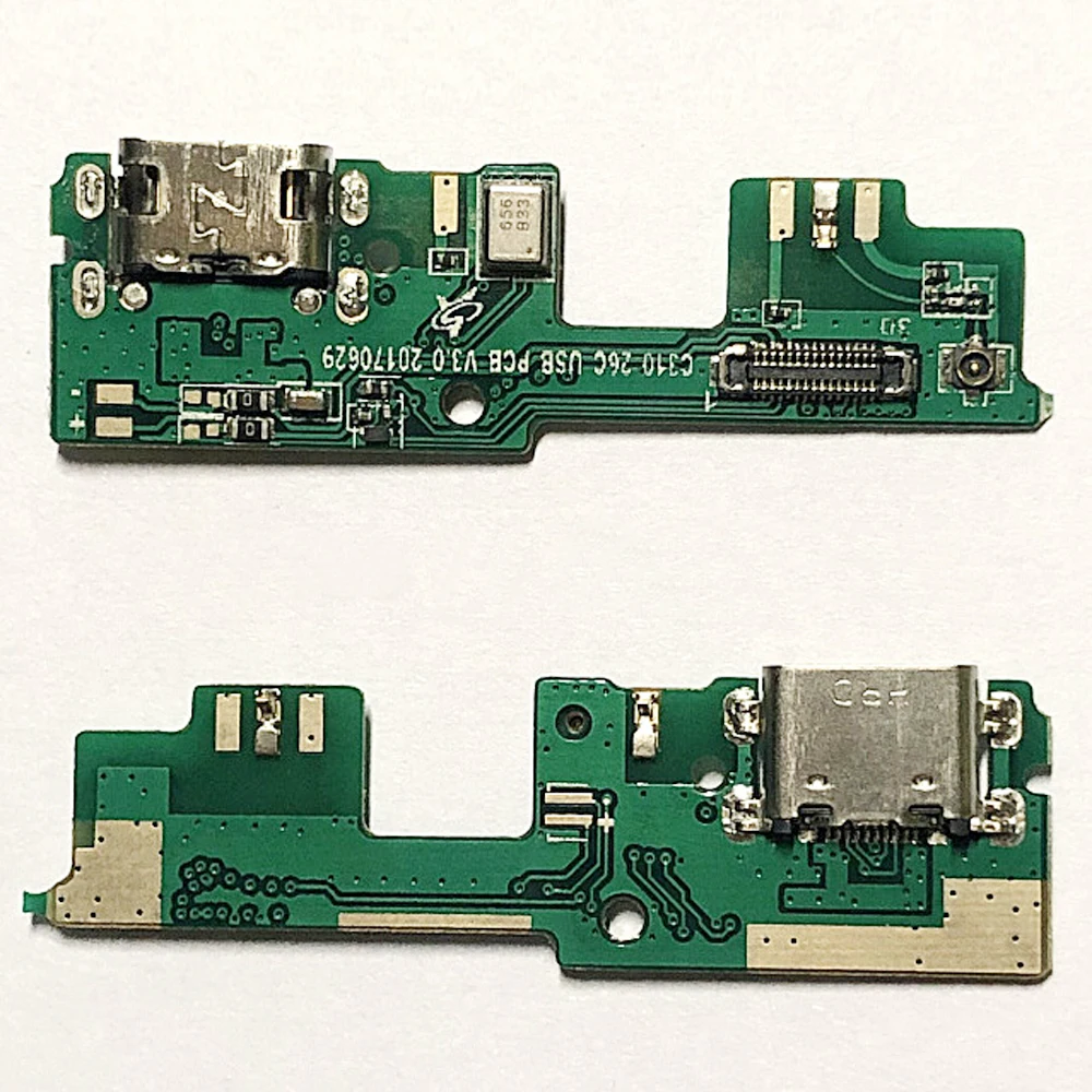 USB Charger Plug Board For UMI Umidigi C Note 2 USB Charge Port Dock Connector Charging Flex Cable MIC Microphone Replacement