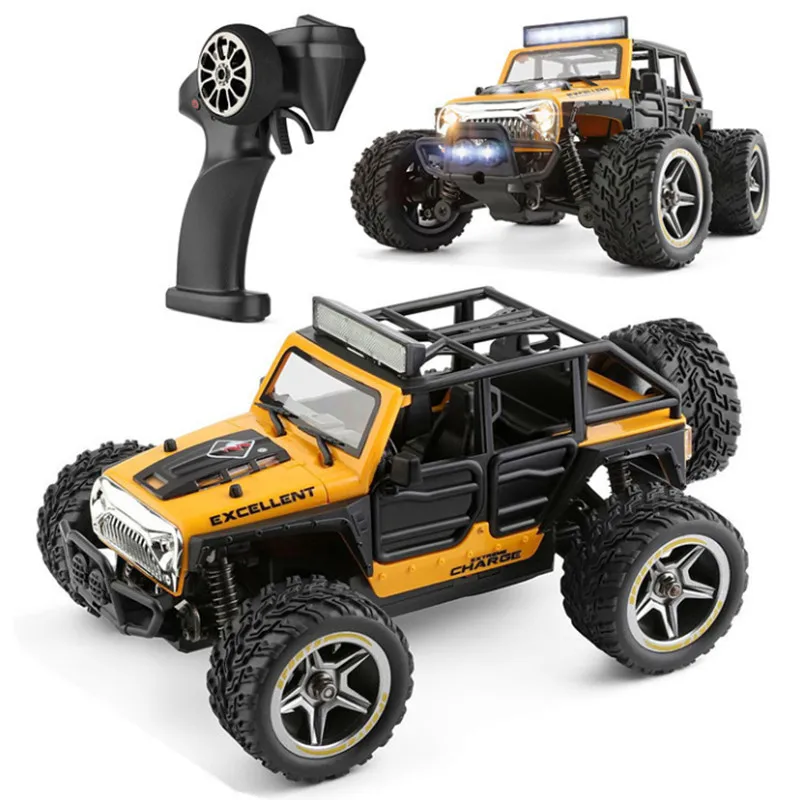 Carro de corrida de controle remoto de deriva de alta velocidade modelo 2.4g suspensão amortecedor simulado sinal de volta frenagem rc carro caminhão brinquedo