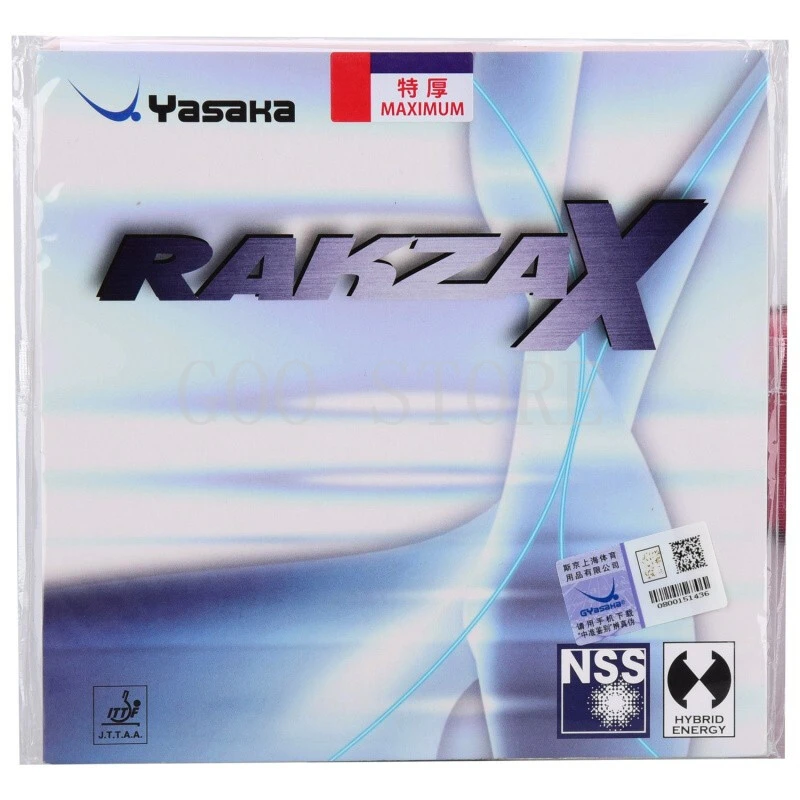 

YASAKA RAKZA X SOFT Накладка для настольного тенниса Pips-In Yasaka Original RAKZAX / RKX SOFT YASAKA Губка для пинг-понга