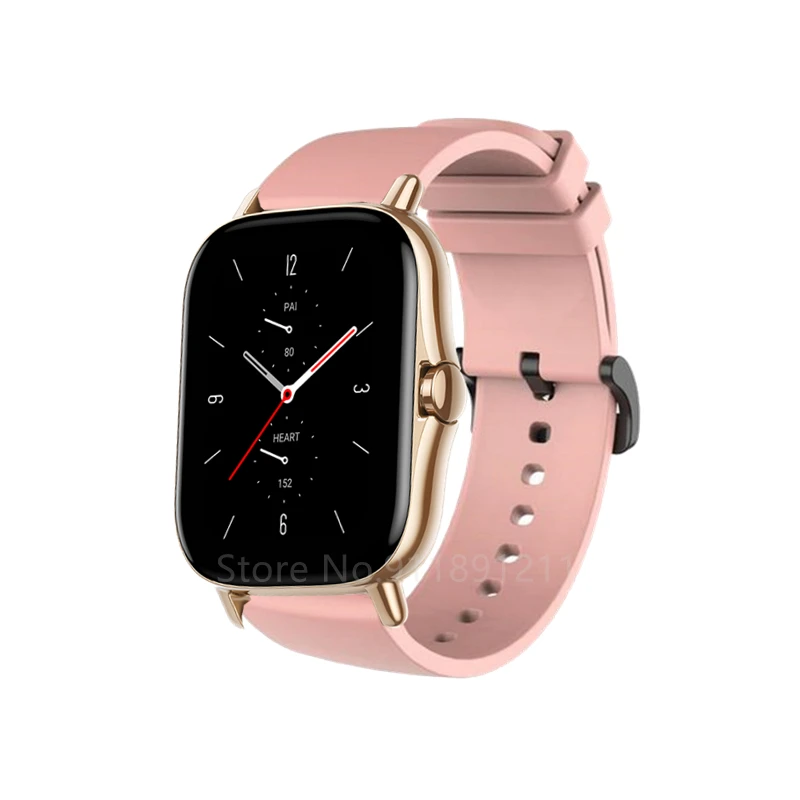 อุปกรณ์สวมใส่ซิลิโคนสายคล้องกีฬาสำหรับ Huami Amazfit GTS 2/มินิสมาร์ทนาฬิกาสำหรับ Xiaomi Amazfit Bip S/U/Pro / GTS