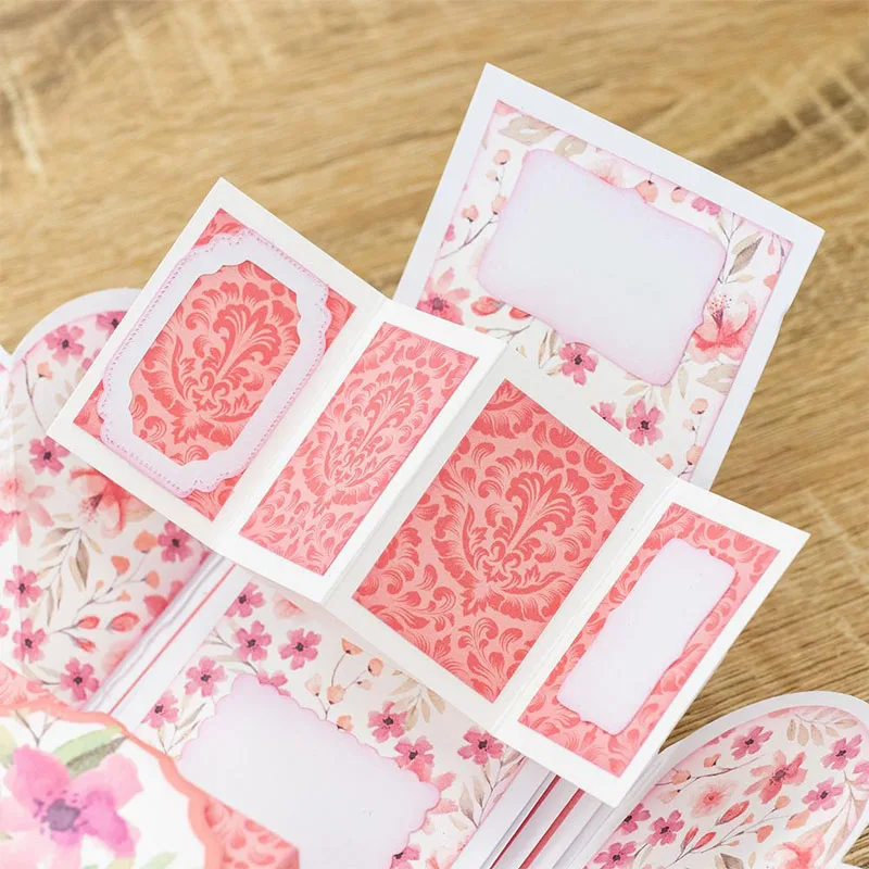 Twist & Pop Mechanism Pop-up Box Metal Cutting Dies DIY Card Album Photo Making Scrapbooking Crafts Stencil New Die Cuts 2021