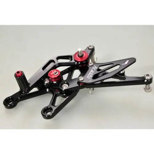 Wotefusi Black CNC Adjustable FootreFoot Pegs Front Set For Yamaha YZF R1 07 08