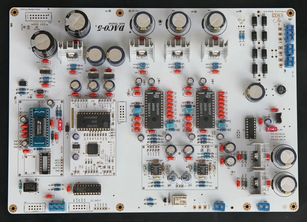 New TDA1540 DAC fifth edition DAC0_5