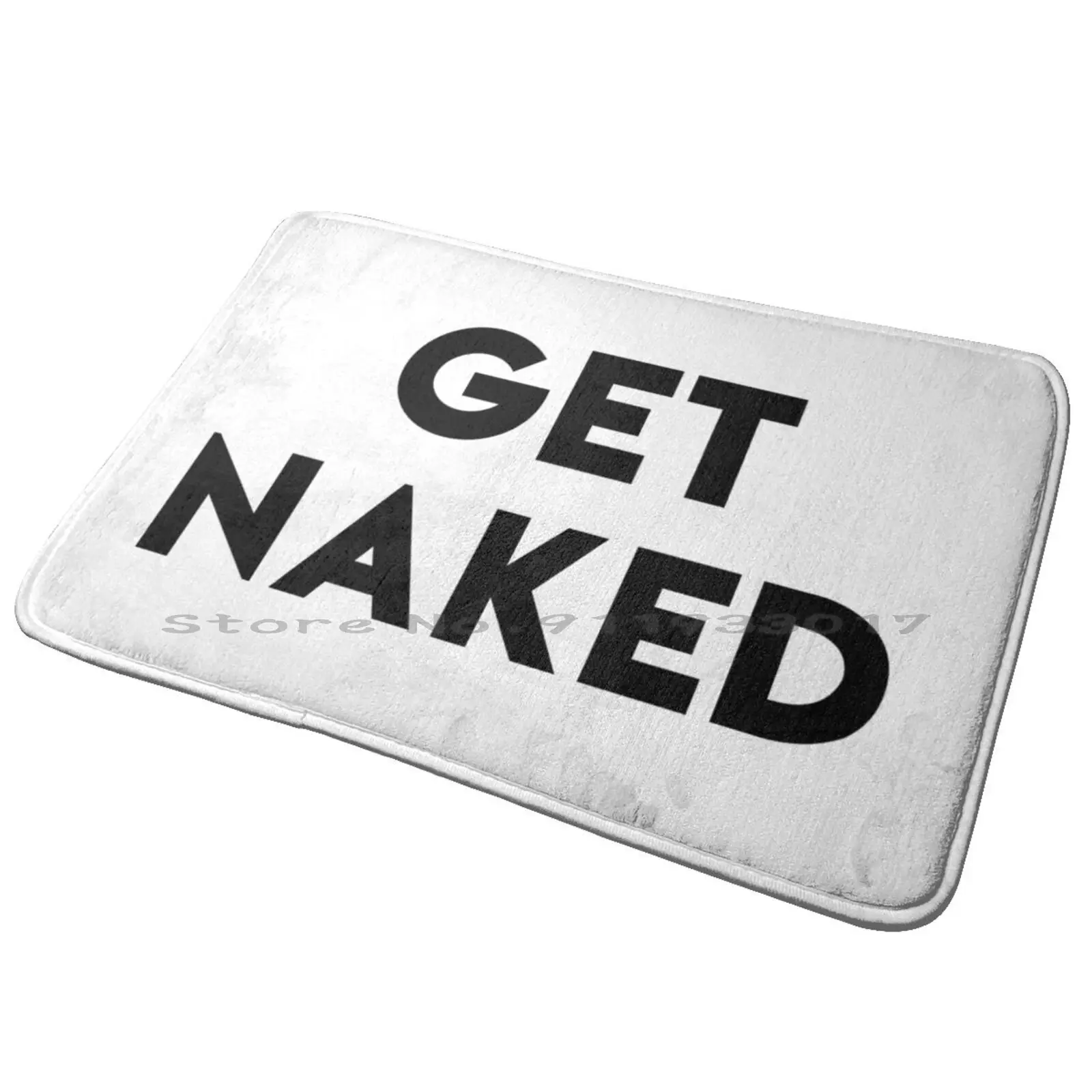 Get Entrance Door Mat Bath Mat Rug White Minimalist Off Inside Irony Ironic Simple Black Text Modern Hypebeast Carpet Bath