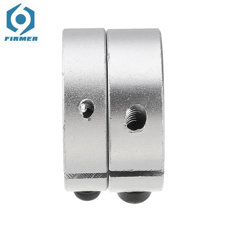 8/10/12/16/20/25mm Linear Rail Shaft Stop Collar SC Shaft Limit Fixing Ring CNC Parts For Fixed Linear Rail Shaft Linear Bearing