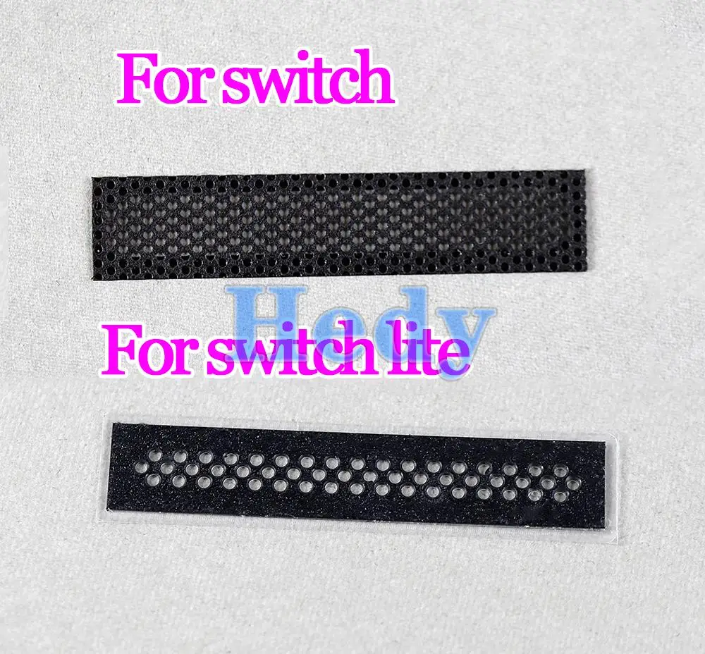 2PCS FOR Switch Lite Left Right Dust Prevent Net/Mesh Replacement for Nintendo Switch Console Cooler Filter Dust-Net