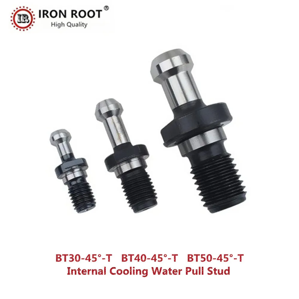 CNC Water Pull Stud BT30-45° BT30-60° BT30-90° -T CNC Lathe Tool Turning And Milling Tool Fixed Knob For CNC BT Tool Holder