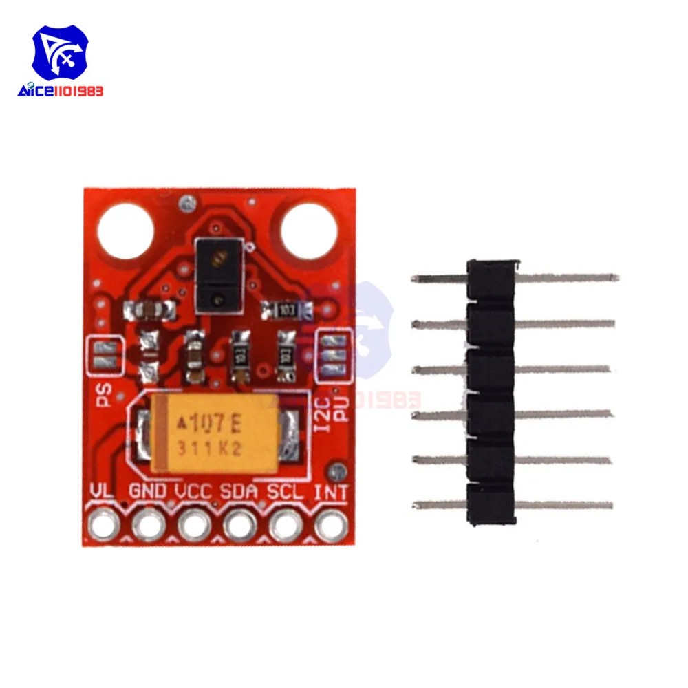 diymore GY-9960-LLC APDS-9960 Non-Contact Proximity RGB Gesture Detection Sensor Module for Arduino