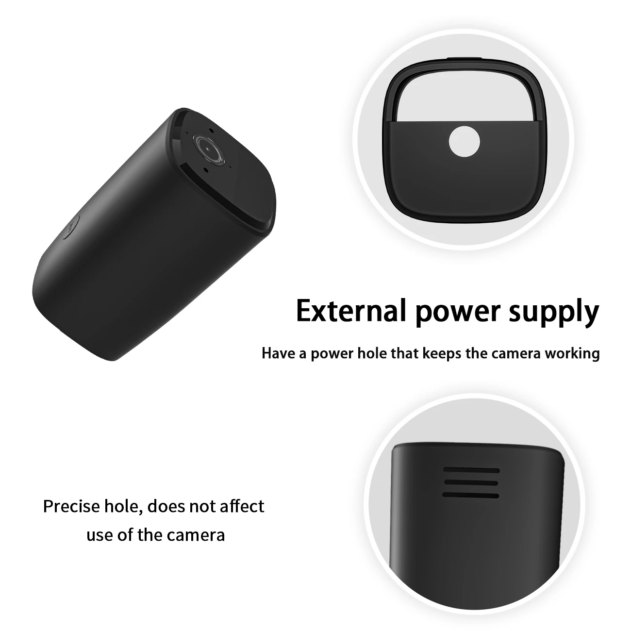 Waterproof Silicone Case for Eufy E20 E40 Security Camera Protective Cover Skin Outdoor UV-Resistant Camera Accessories